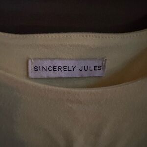 Sincerely Jules Yellow Top